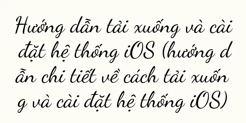 Hướng dẫn tải xuống và cài đặt hệ thống iOS (hướng dẫn chi tiết về cách tải xuống và cài đặt hệ thống iOS)