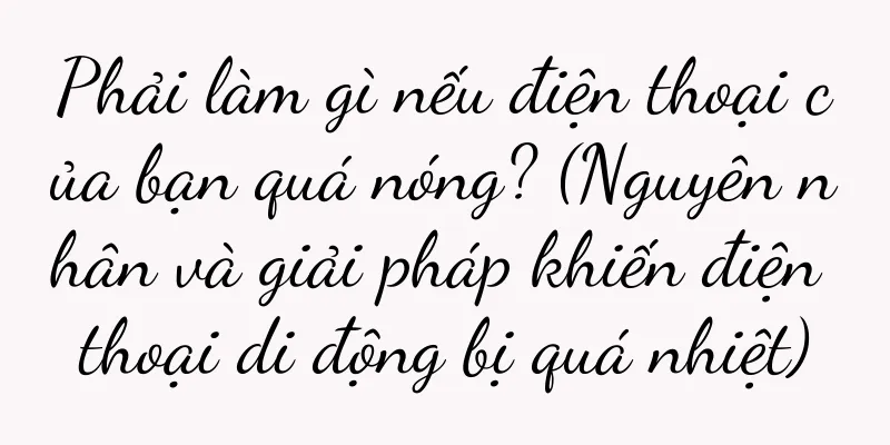 Phải làm gì nếu điện thoại của bạn quá nóng? (Nguyên nhân và giải pháp khiến điện thoại di động bị quá nhiệt)