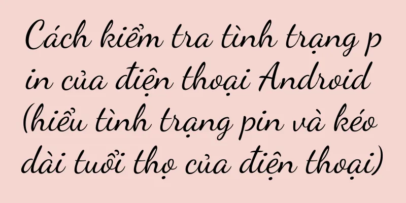 Cách kiểm tra tình trạng pin của điện thoại Android (hiểu tình trạng pin và kéo dài tuổi thọ của điện thoại)