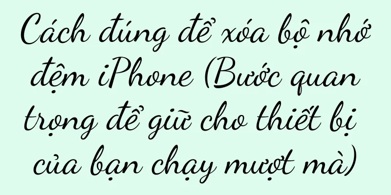 Cách đúng để xóa bộ nhớ đệm iPhone (Bước quan trọng để giữ cho thiết bị của bạn chạy mượt mà)