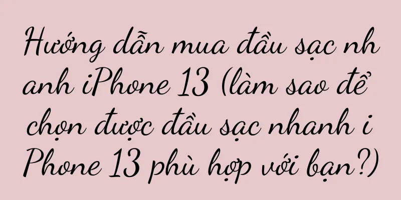 Hướng dẫn mua đầu sạc nhanh iPhone 13 (làm sao để chọn được đầu sạc nhanh iPhone 13 phù hợp với bạn?)