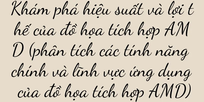 Khám phá hiệu suất và lợi thế của đồ họa tích hợp AMD (phân tích các tính năng chính và lĩnh vực ứng dụng của đồ họa tích hợp AMD)