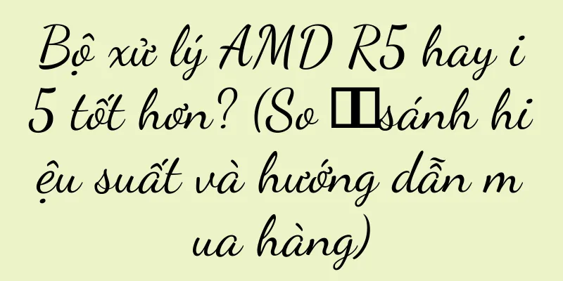 Bộ xử lý AMD R5 hay i5 tốt hơn? (So ​​sánh hiệu suất và hướng dẫn mua hàng)