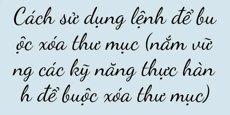 Cách sử dụng lệnh để buộc xóa thư mục (nắm vững các kỹ năng thực hành để buộc xóa thư mục)
