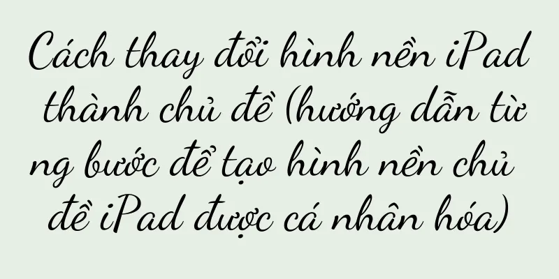 Cách thay đổi hình nền iPad thành chủ đề (hướng dẫn từng bước để tạo hình nền chủ đề iPad được cá nhân hóa)