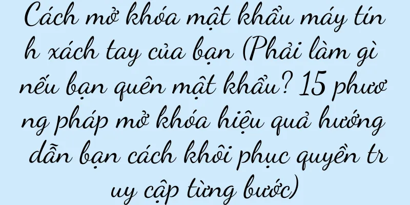 Cách mở khóa mật khẩu máy tính xách tay của bạn (Phải làm gì nếu bạn quên mật khẩu? 15 phương pháp mở khóa hiệu quả hướng dẫn bạn cách khôi phục quyền truy cập từng bước)