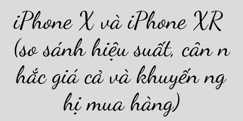 iPhone X và iPhone XR (so sánh hiệu suất, cân nhắc giá cả và khuyến nghị mua hàng)