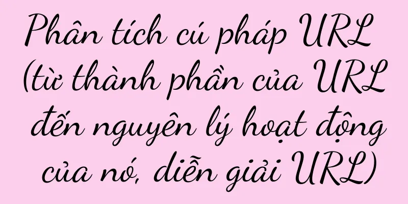 Phân tích cú pháp URL (từ thành phần của URL đến nguyên lý hoạt động của nó, diễn giải URL)