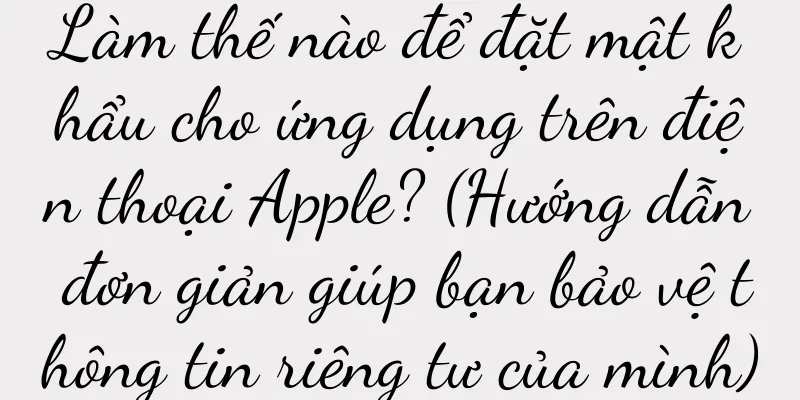 Làm thế nào để đặt mật khẩu cho ứng dụng trên điện thoại Apple? (Hướng dẫn đơn giản giúp bạn bảo vệ thông tin riêng tư của mình)