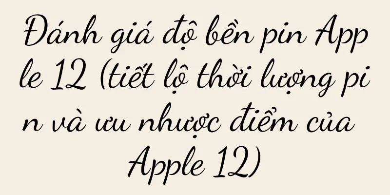 Đánh giá độ bền pin Apple 12 (tiết lộ thời lượng pin và ưu nhược điểm của Apple 12)