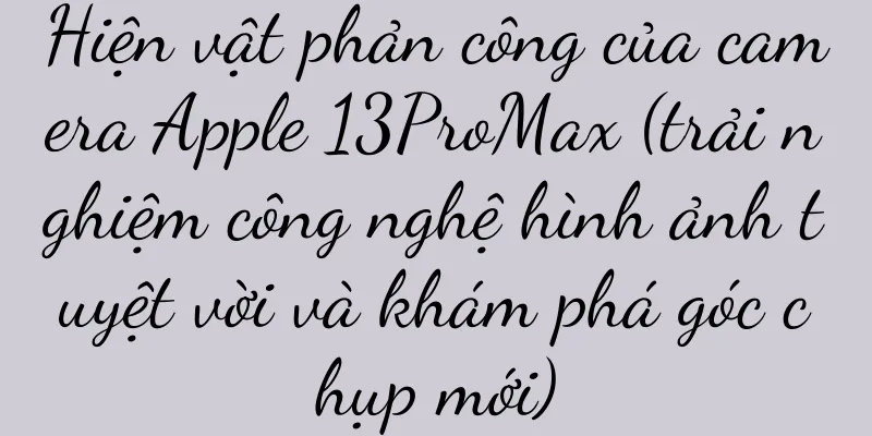 Hiện vật phản công của camera Apple 13ProMax (trải nghiệm công nghệ hình ảnh tuyệt vời và khám phá góc chụp mới)