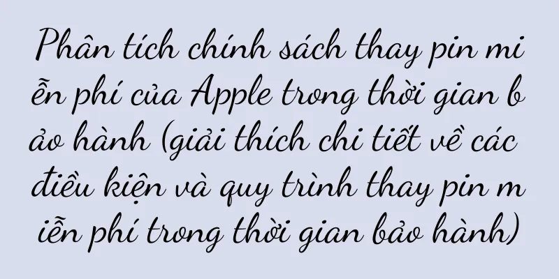 Phân tích chính sách thay pin miễn phí của Apple trong thời gian bảo hành (giải thích chi tiết về các điều kiện và quy trình thay pin miễn phí trong thời gian bảo hành)