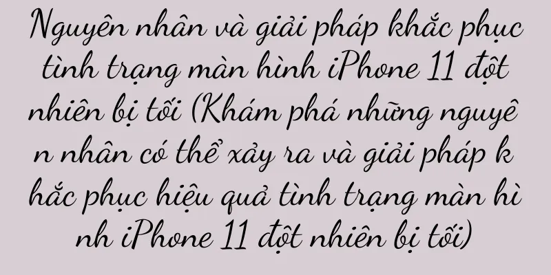 Nguyên nhân và giải pháp khắc phục tình trạng màn hình iPhone 11 đột nhiên bị tối (Khám phá những nguyên nhân có thể xảy ra và giải pháp khắc phục hiệu quả tình trạng màn hình iPhone 11 đột nhiên bị tối)