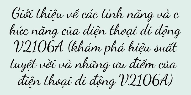 Giới thiệu về các tính năng và chức năng của điện thoại di động V2106A (khám phá hiệu suất tuyệt vời và những ưu điểm của điện thoại di động V2106A)