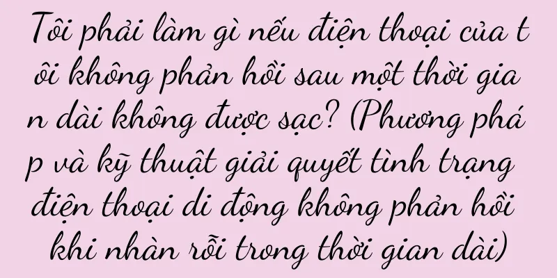 Tôi phải làm gì nếu điện thoại của tôi không phản hồi sau một thời gian dài không được sạc? (Phương pháp và kỹ thuật giải quyết tình trạng điện thoại di động không phản hồi khi nhàn rỗi trong thời gian dài)