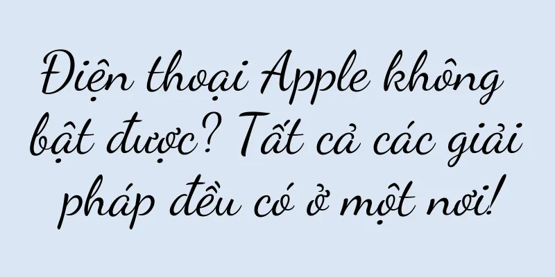 Điện thoại Apple không bật được? Tất cả các giải pháp đều có ở một nơi!