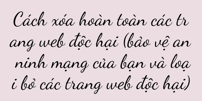 Cách xóa hoàn toàn các trang web độc hại (bảo vệ an ninh mạng của bạn và loại bỏ các trang web độc hại)