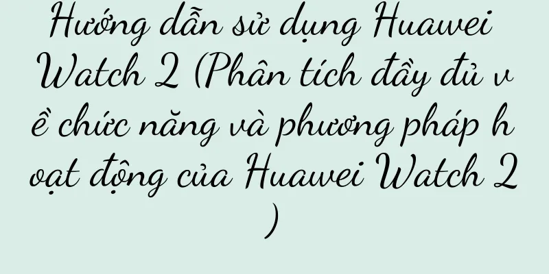 Hướng dẫn sử dụng Huawei Watch 2 (Phân tích đầy đủ về chức năng và phương pháp hoạt động của Huawei Watch 2)