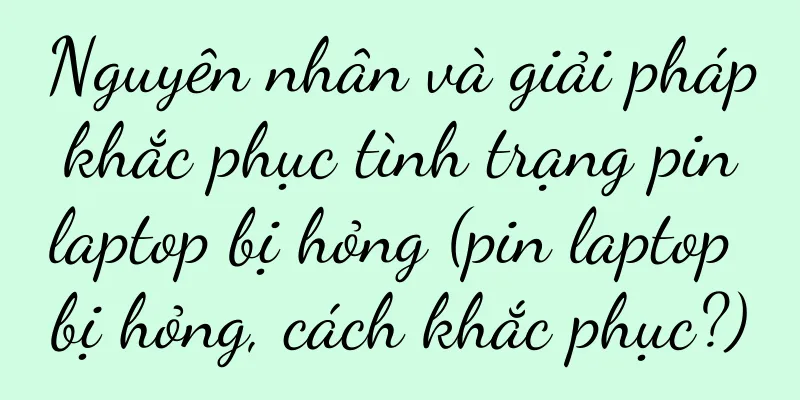 Nguyên nhân và giải pháp khắc phục tình trạng pin laptop bị hỏng (pin laptop bị hỏng, cách khắc phục?)