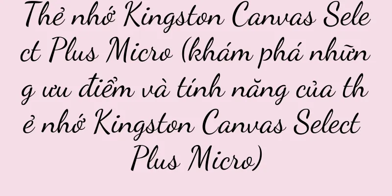 Thẻ nhớ Kingston Canvas Select Plus Micro (khám phá những ưu điểm và tính năng của thẻ nhớ Kingston Canvas Select Plus Micro)