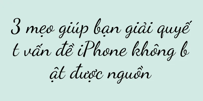 3 mẹo giúp bạn giải quyết vấn đề iPhone không bật được nguồn