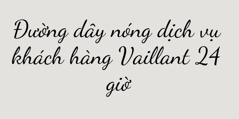 Đường dây nóng dịch vụ khách hàng Vaillant 24 giờ