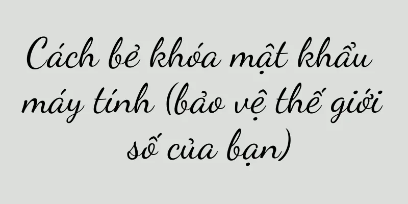 Cách bẻ khóa mật khẩu máy tính (bảo vệ thế giới số của bạn)