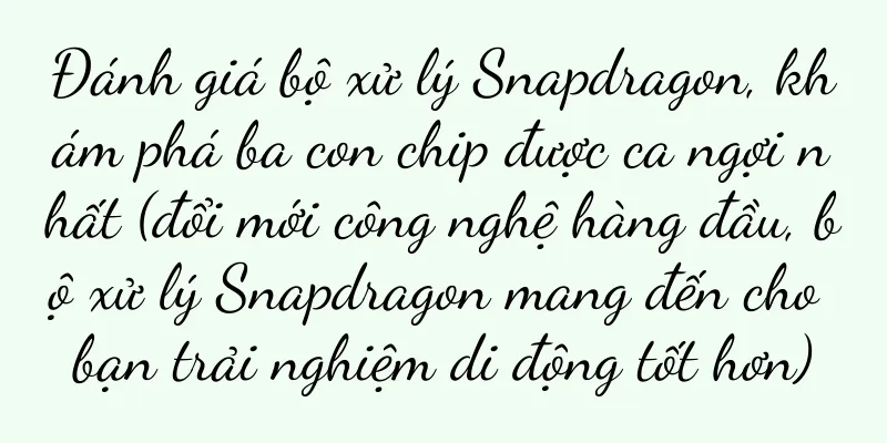 Đánh giá bộ xử lý Snapdragon, khám phá ba con chip được ca ngợi nhất (đổi mới công nghệ hàng đầu, bộ xử lý Snapdragon mang đến cho bạn trải nghiệm di động tốt hơn)