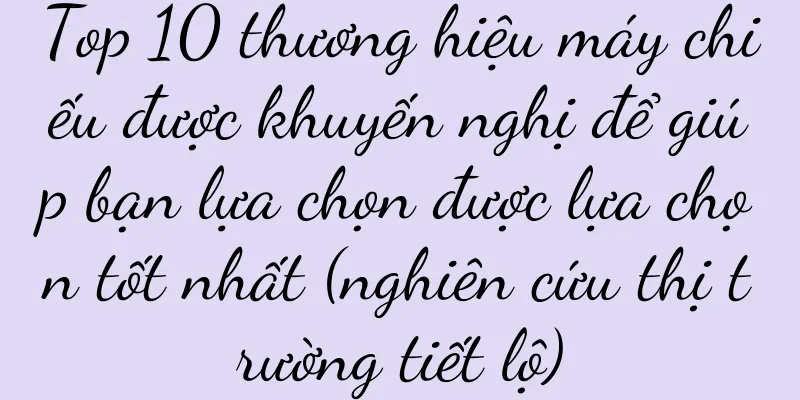 Top 10 thương hiệu máy chiếu được khuyến nghị để giúp bạn lựa chọn được lựa chọn tốt nhất (nghiên cứu thị trường tiết lộ)