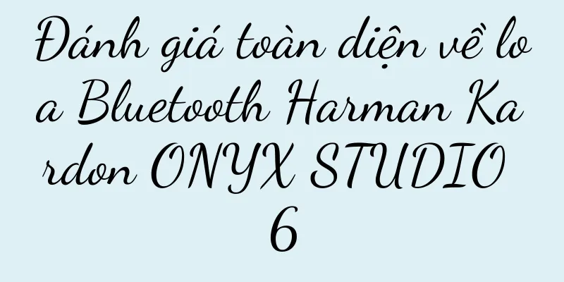 Đánh giá toàn diện về loa Bluetooth Harman Kardon ONYX STUDIO 6