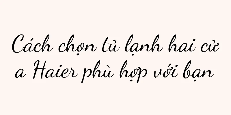 Cách chọn tủ lạnh hai cửa Haier phù hợp với bạn