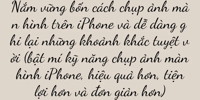 Nắm vững bốn cách chụp ảnh màn hình trên iPhone và dễ dàng ghi lại những khoảnh khắc tuyệt vời (bật mí kỹ năng chụp ảnh màn hình iPhone, hiệu quả hơn, tiện lợi hơn và đơn giản hơn)
