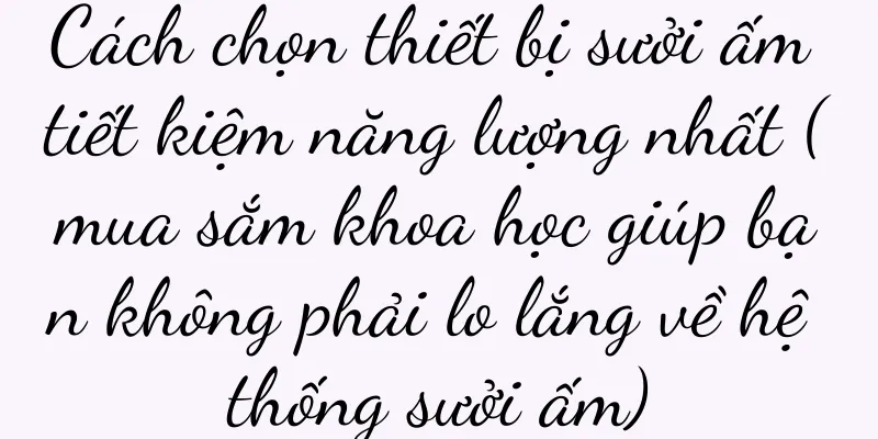 Cách chọn thiết bị sưởi ấm tiết kiệm năng lượng nhất (mua sắm khoa học giúp bạn không phải lo lắng về hệ thống sưởi ấm)