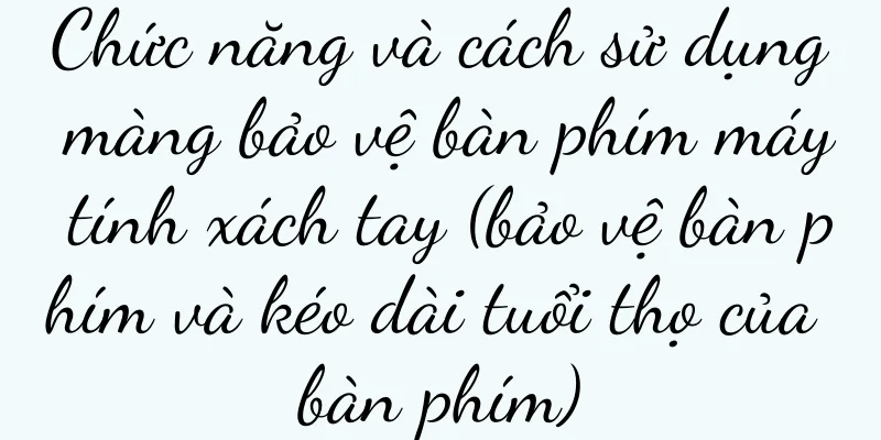Chức năng và cách sử dụng màng bảo vệ bàn phím máy tính xách tay (bảo vệ bàn phím và kéo dài tuổi thọ của bàn phím)