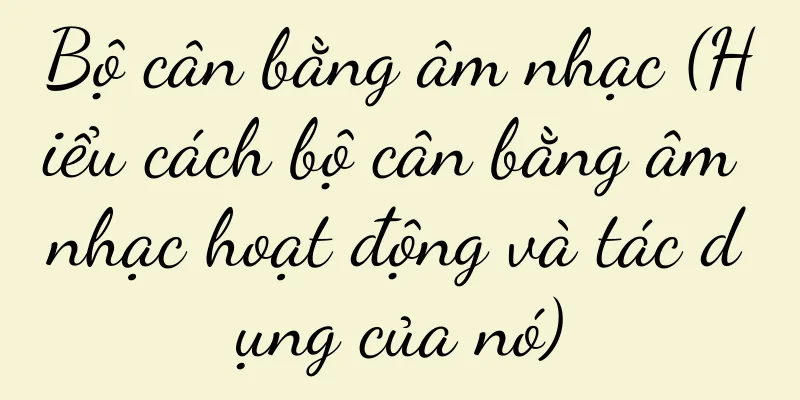Bộ cân bằng âm nhạc (Hiểu cách bộ cân bằng âm nhạc hoạt động và tác dụng của nó)