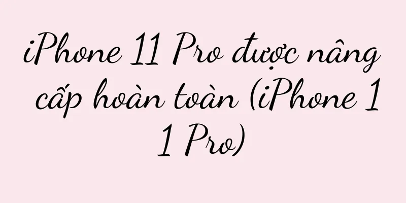 iPhone 11 Pro được nâng cấp hoàn toàn (iPhone 11 Pro)