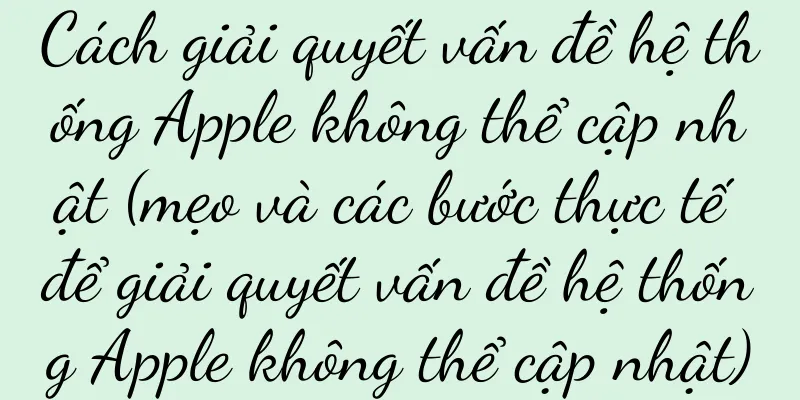 Cách giải quyết vấn đề hệ thống Apple không thể cập nhật (mẹo và các bước thực tế để giải quyết vấn đề hệ thống Apple không thể cập nhật)