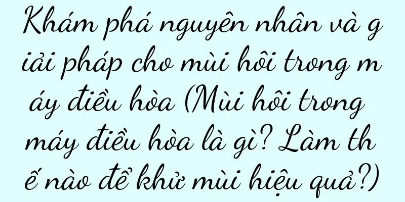 Khám phá nguyên nhân và giải pháp cho mùi hôi trong máy điều hòa (Mùi hôi trong máy điều hòa là gì? Làm thế nào để khử mùi hiệu quả?)