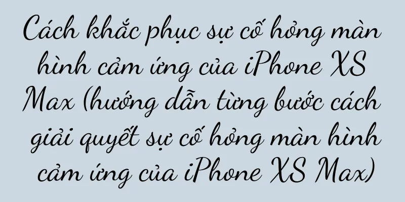 Cách khắc phục sự cố hỏng màn hình cảm ứng của iPhone XS Max (hướng dẫn từng bước cách giải quyết sự cố hỏng màn hình cảm ứng của iPhone XS Max)