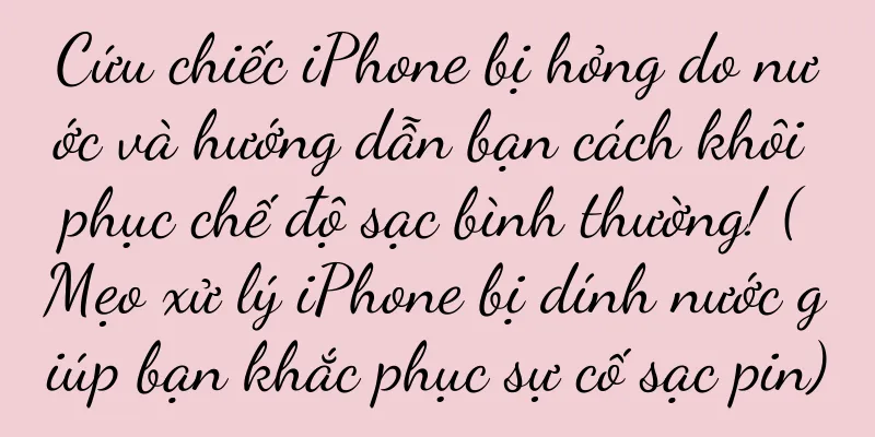 Cứu chiếc iPhone bị hỏng do nước và hướng dẫn bạn cách khôi phục chế độ sạc bình thường! (Mẹo xử lý iPhone bị dính nước giúp bạn khắc phục sự cố sạc pin)