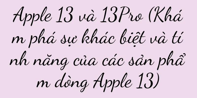 Apple 13 và 13Pro (Khám phá sự khác biệt và tính năng của các sản phẩm dòng Apple 13)
