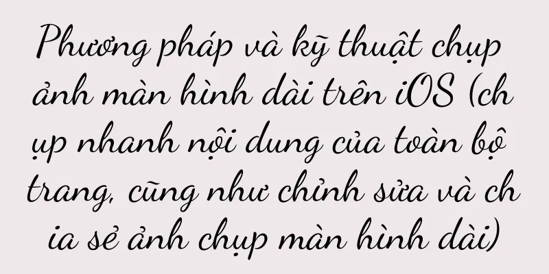 Phương pháp và kỹ thuật chụp ảnh màn hình dài trên iOS (chụp nhanh nội dung của toàn bộ trang, cũng như chỉnh sửa và chia sẻ ảnh chụp màn hình dài)