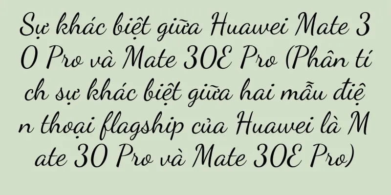 Sự khác biệt giữa Huawei Mate 30 Pro và Mate 30E Pro (Phân tích sự khác biệt giữa hai mẫu điện thoại flagship của Huawei là Mate 30 Pro và Mate 30E Pro)