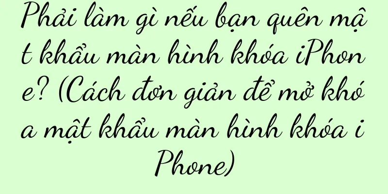 Phải làm gì nếu bạn quên mật khẩu màn hình khóa iPhone? (Cách đơn giản để mở khóa mật khẩu màn hình khóa iPhone)