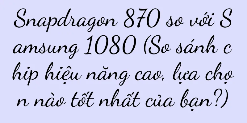 Snapdragon 870 so với Samsung 1080 (So sánh chip hiệu năng cao, lựa chọn nào tốt nhất của bạn?)