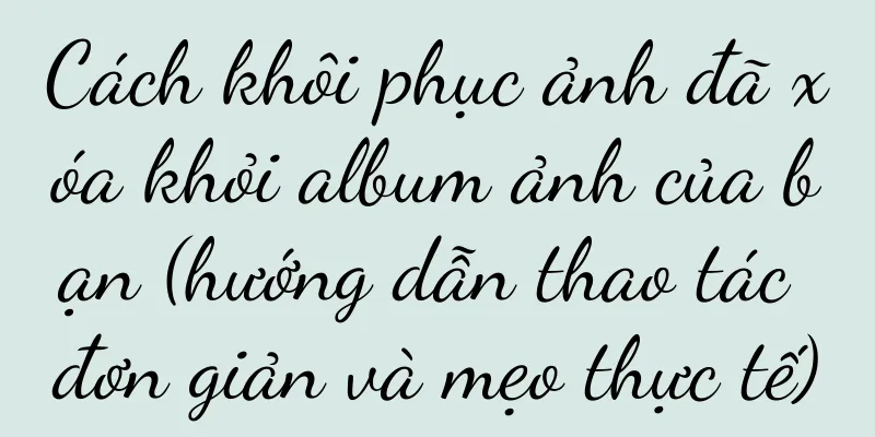 Cách khôi phục ảnh đã xóa khỏi album ảnh của bạn (hướng dẫn thao tác đơn giản và mẹo thực tế)