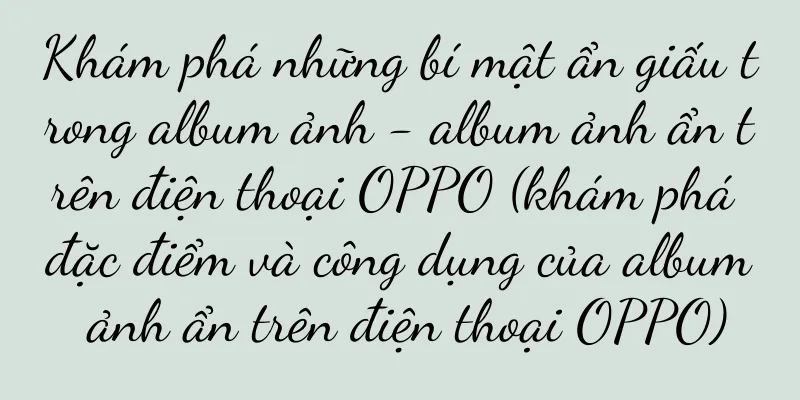 Khám phá những bí mật ẩn giấu trong album ảnh - album ảnh ẩn trên điện thoại OPPO (khám phá đặc điểm và công dụng của album ảnh ẩn trên điện thoại OPPO)
