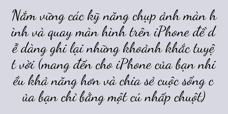 Nắm vững các kỹ năng chụp ảnh màn hình và quay màn hình trên iPhone để dễ dàng ghi lại những khoảnh khắc tuyệt vời (mang đến cho iPhone của bạn nhiều khả năng hơn và chia sẻ cuộc sống của bạn chỉ bằng một cú nhấp chuột)