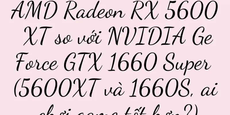 AMD Radeon RX 5600 XT so với NVIDIA GeForce GTX 1660 Super (5600XT và 1660S, ai chơi game tốt hơn?)
