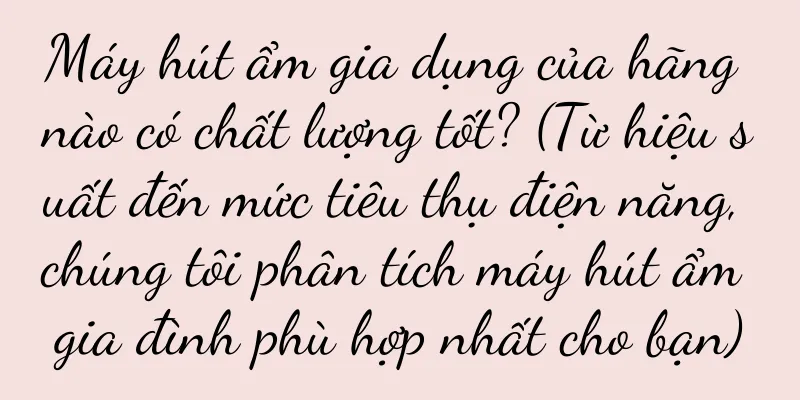 Máy hút ẩm gia dụng của hãng nào có chất lượng tốt? (Từ hiệu suất đến mức tiêu thụ điện năng, chúng tôi phân tích máy hút ẩm gia đình phù hợp nhất cho bạn)
